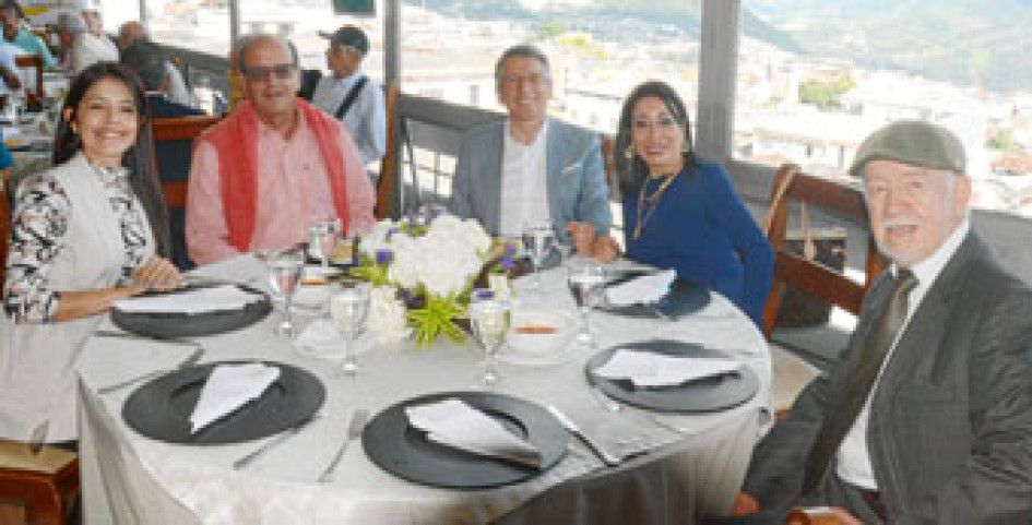 Fotos | Freddy Arango | La Patria Ivonne Paola Mendoza Niño, José María Duque Restrepo, Fabián Castilla Santafé, María Luisa Londoño y Rodolfo Franco Bedoya.