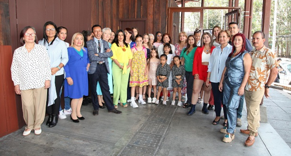 Grupo de asistentes.