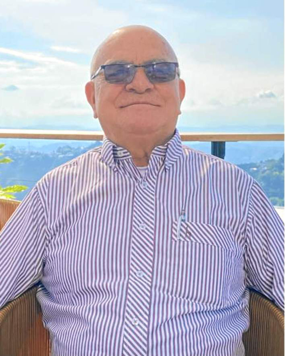 Foto | Lector | LA PATRIA El comerciante manizaleño Ángel María Quiceno Hernández festejó sus 80 años de vida. Su esposa, sus hijas y sus nietos le desean que Dios le conceda muchos más años de vida.