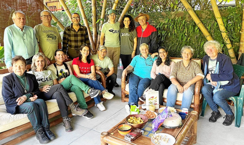 Foto | Cortesía Luz Dary Carmona | LA PATRIA De pie: Francisco García, Uriel Naranjo, Jaime Quintero, Javier Salazar, Beatriz García y Juan Marín. Sentados: María Helena Estrada, María Teresa Matijasevic, Paola Sepúlveda, Luz Dary Carmona, Daniel López, María Teresa Jaramillo, Rocío Espinosa, Ana Milena Torres y Ute Teske Bose.