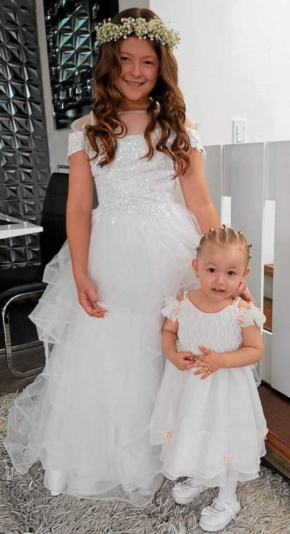 Fotos | Rubén Darío Franco | LA PATRIA Sophía Escobar Hincapié con su hermana Amelia Escobar Hincapié.