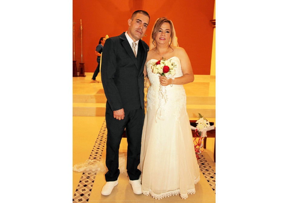 Carlos Andrés García y Blanca Santafé Quiceno.