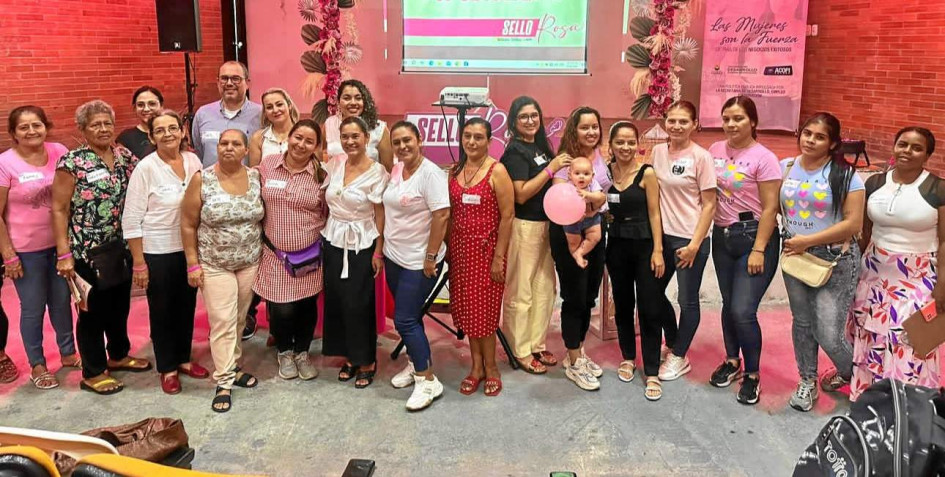 Grupo de asistentes.