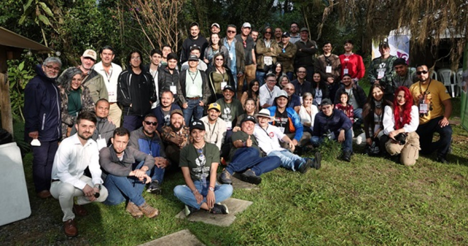 Grupo de asistentes al encuentro.