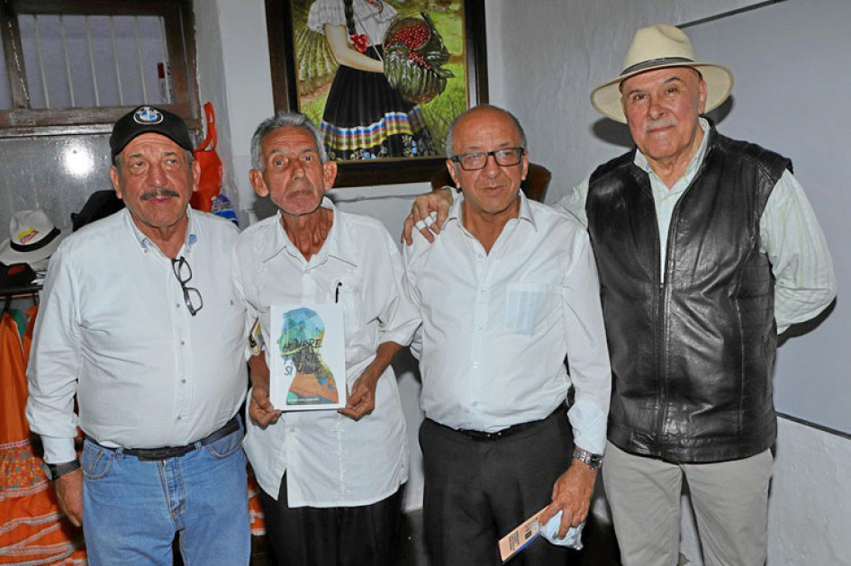 Germán López, Álvaro Maya, Aldemar López y Fernando Macías.