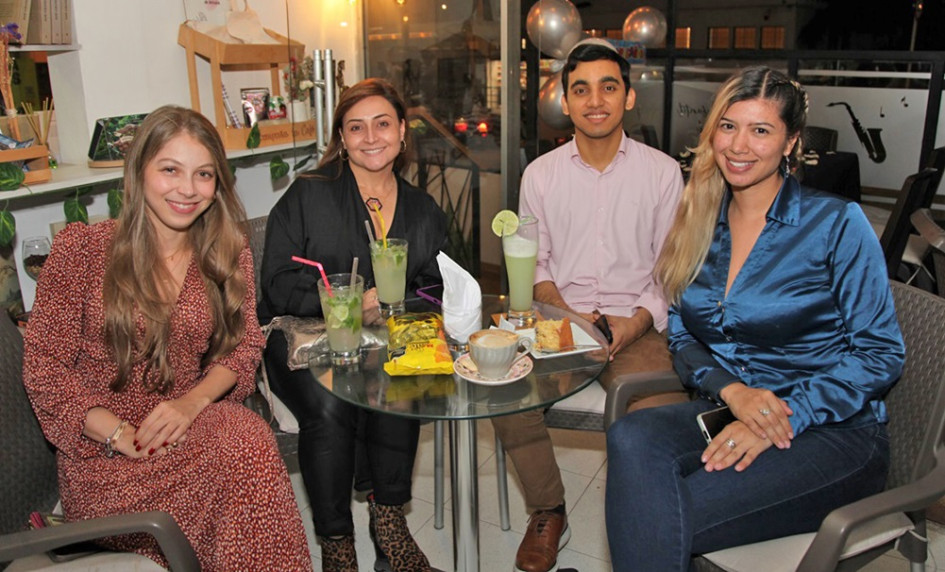 Fotos | Argemiro Idárraga | LA PATRIA Melissa Piñeros, Lorenza Aristizábal, Nicolás Gómez y Luisa Henao