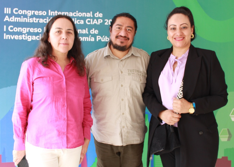 Claudia Bernal, Daniel Unigarro y Andrea Torres.