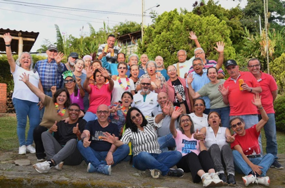 Grupo de asistentes.