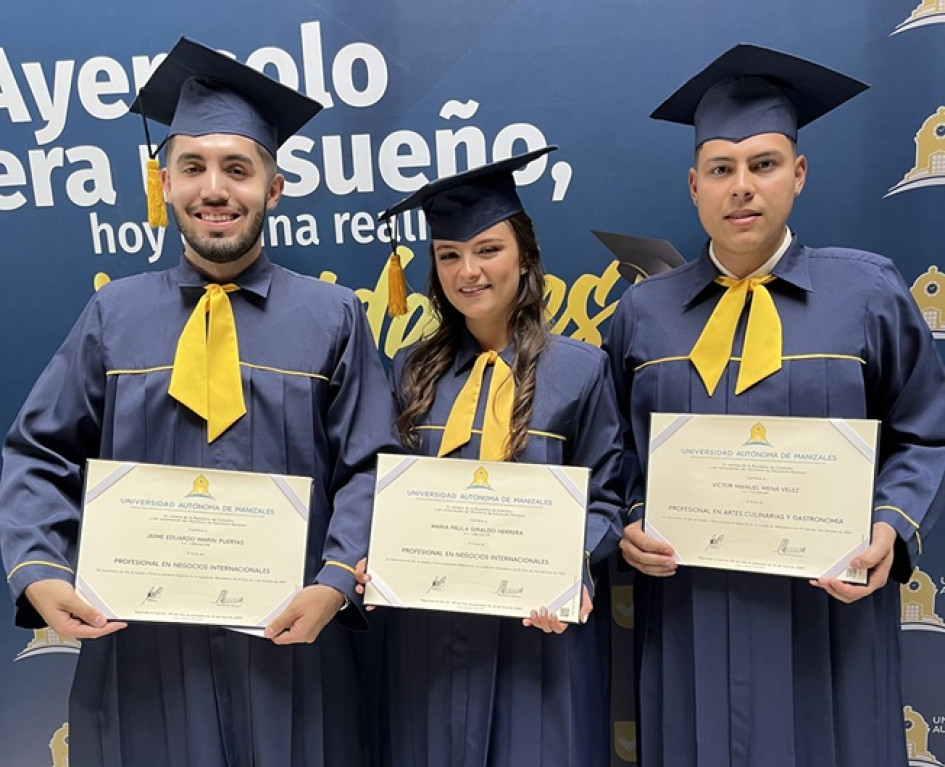Foto | Henry Giraldo | LA PATRIA Jaime Eduardo Marín, de Manizales, y María Paula Giraldo, de Manzanares (Caldas)