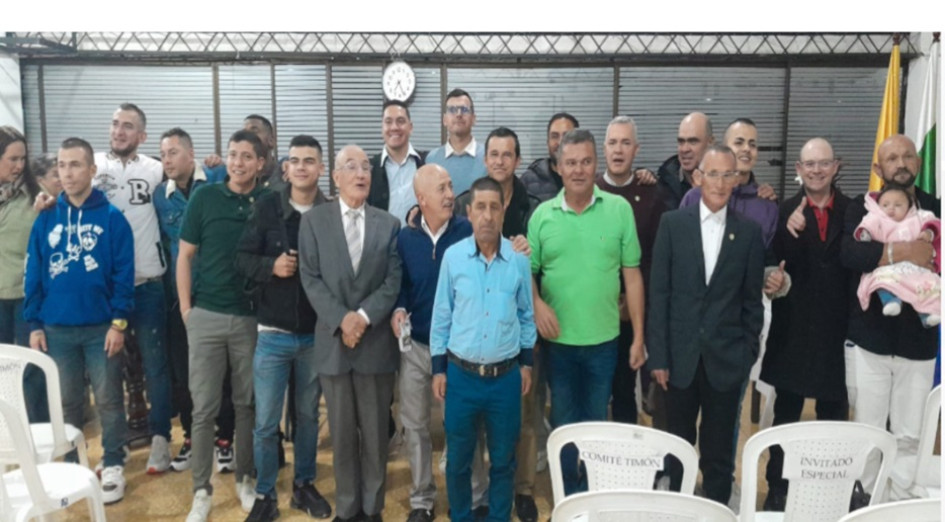 Grupo de asistentes.