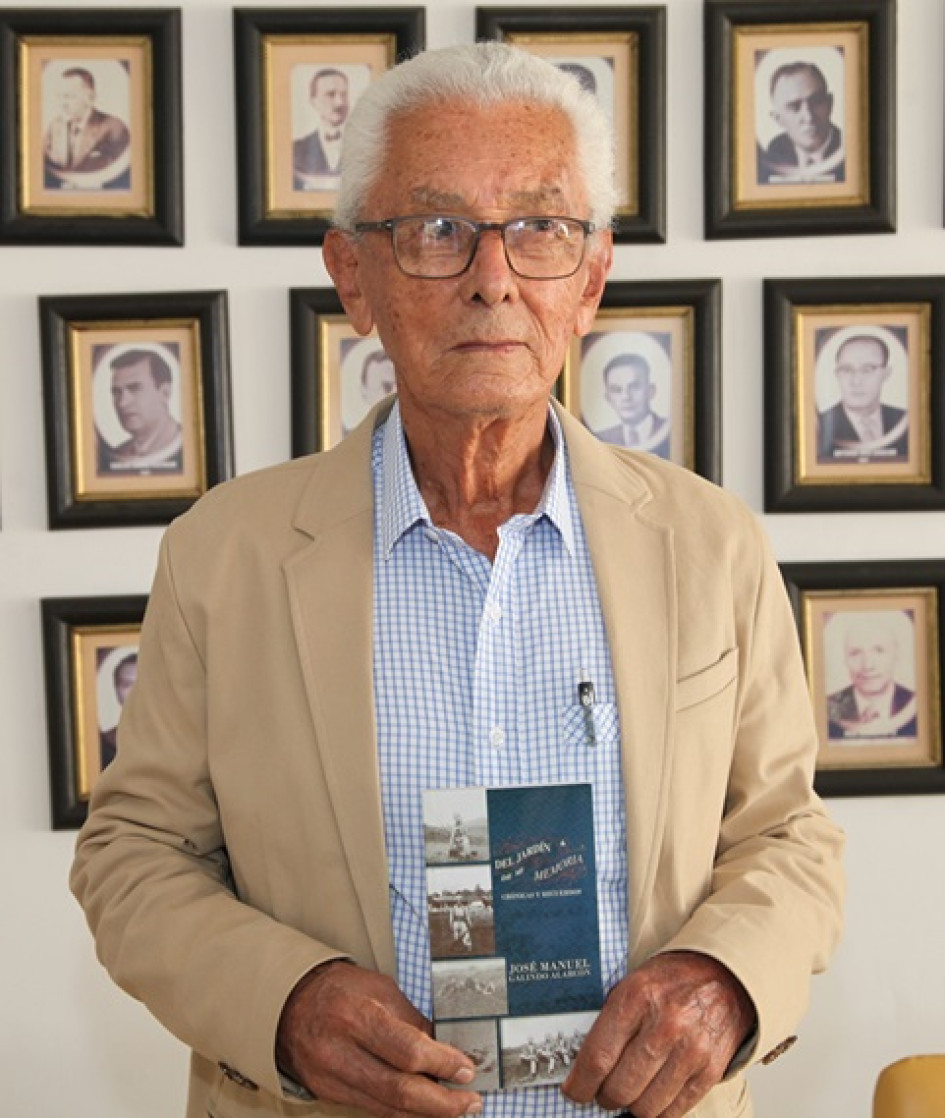 José Manuel Galindo Alarcón, autor del libro.