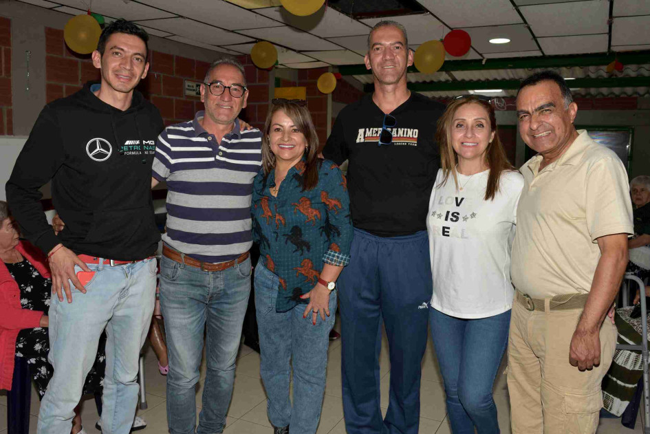 Cristian Orozco, Germán Alonso Sánchez, María Cristina Álzate, Noé Mauricio Sánchez, Sandra Patricia Giraldo y Humberto González Giraldo.