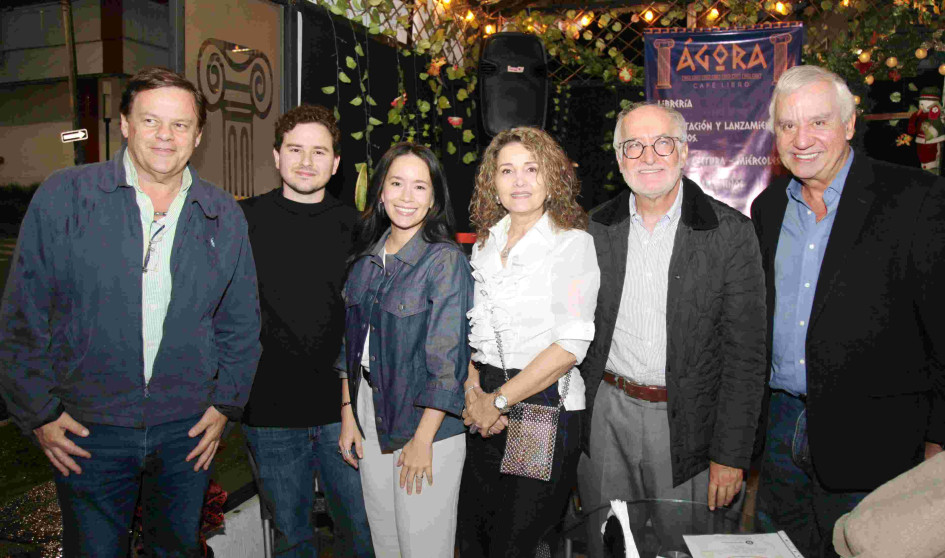 Héctor Mario Osorio, Santiago Arbeláez, Laura Torregosa, Liliana Valencia, Guido Echeverri y Carlos Arboleda.