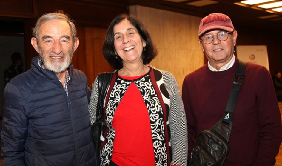 José Fernando Gutiérrez, María Cristina Ángel y Rafael Pava.