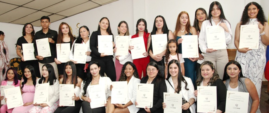 Grupo de alumnos certificados.