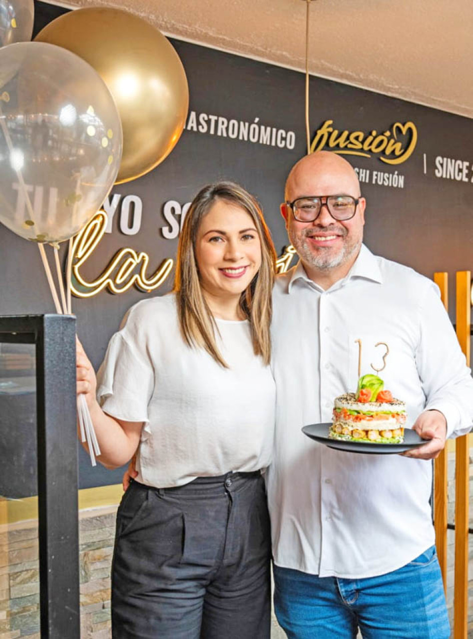 Ana María Sepúlveda Suárez y Carlos Mauricio Villa Sánchez, propietarios.