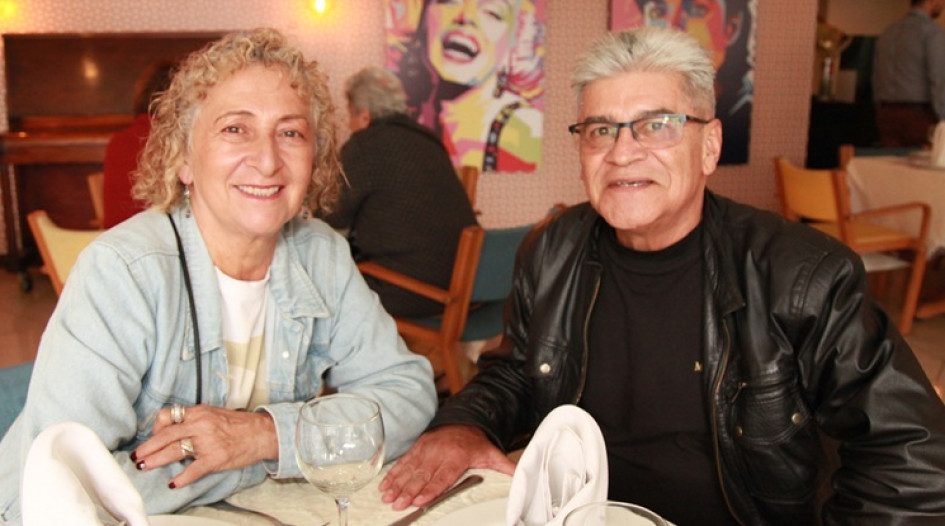 Amparo Alfonso y Aldemar Giraldo.