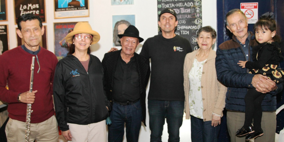 José Fernando Chavarriaga, Piedad Jurado, Jairo Castro Eusse, Alejo Silva, Magnolia Sánchez, Carlos Barrera y Samantha Barrera disfrutaron del evento cultural.