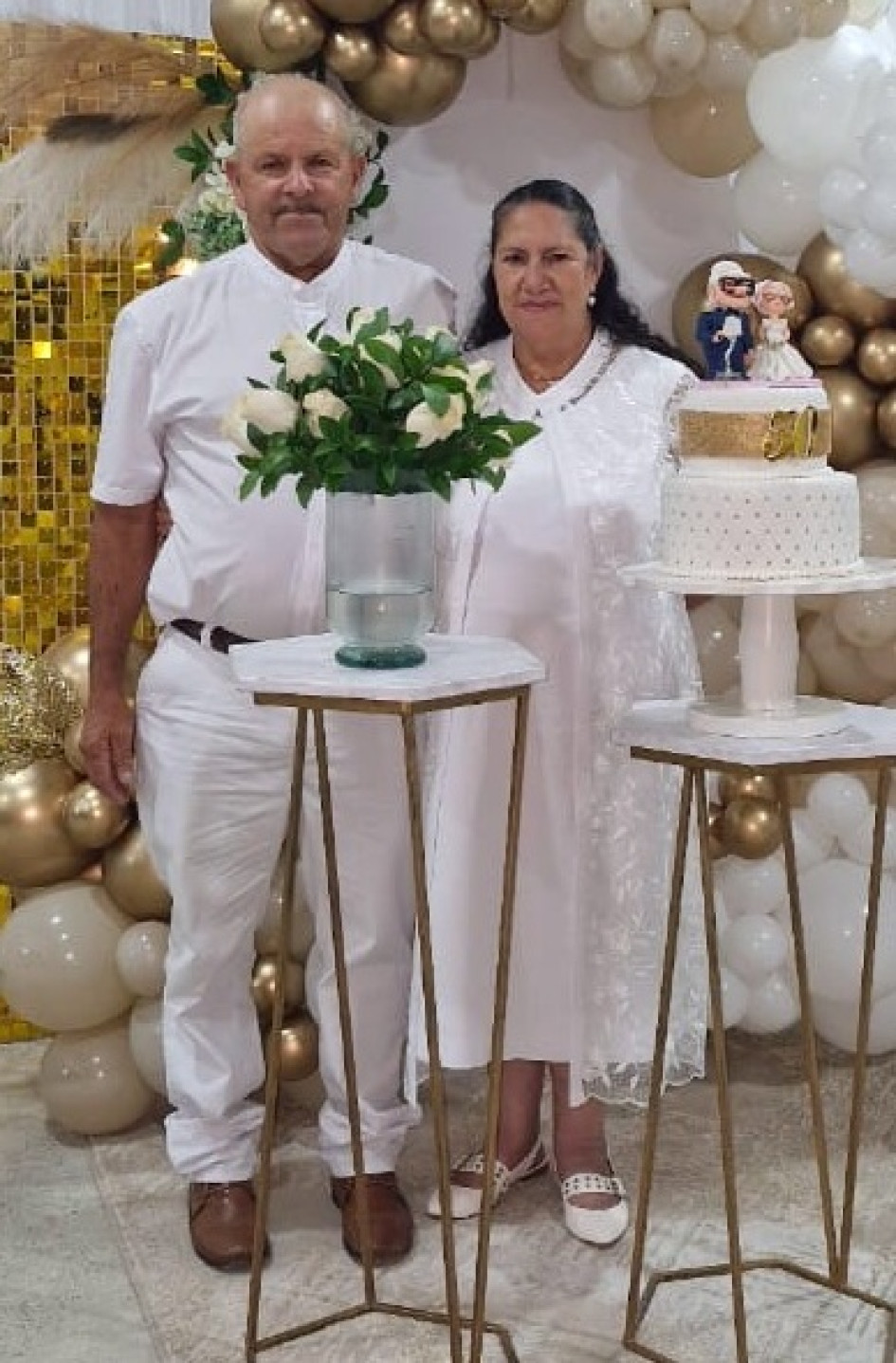 Rubiela Tabares y Luis Ángel Marín.