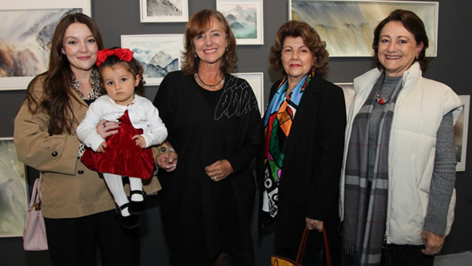 Alejandra Vásquez, Olivia Jaramillo, Olga Lucía Hurtado, María Elena Mejía y Beatriz Hurtado.