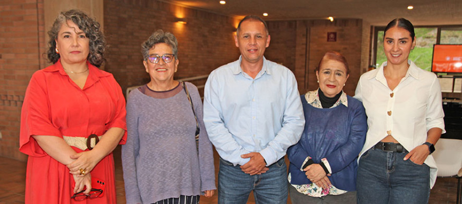 Fotos | Argemiro Idárraga |LA PATRIA Ana María Mesa, María Virginia Santander, Edwin Osorio, Mariela Márquez y Viviana Santander.