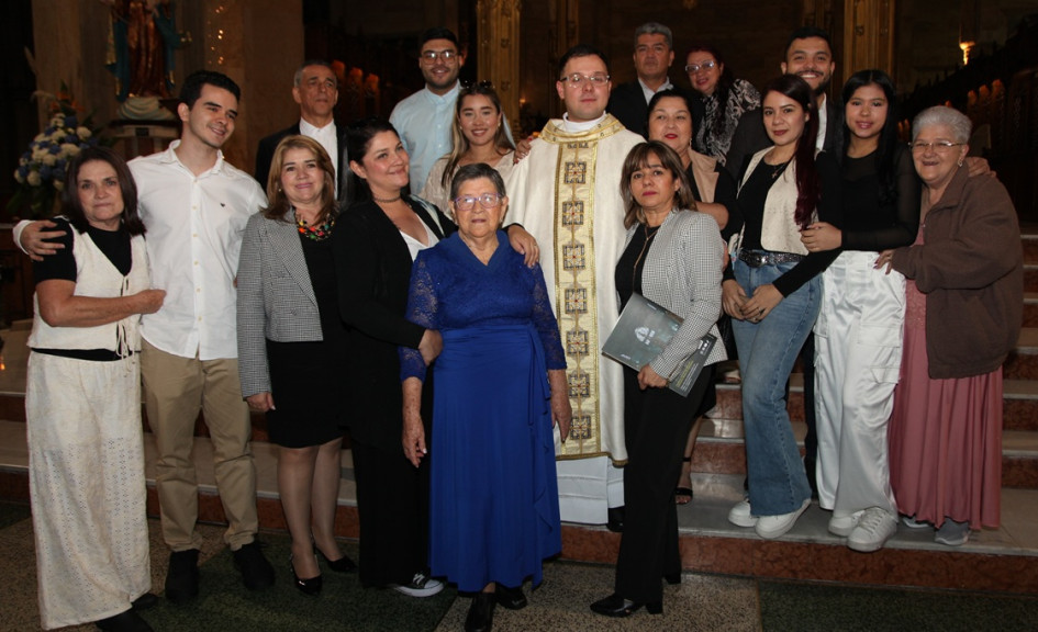 Grupo de familiares.