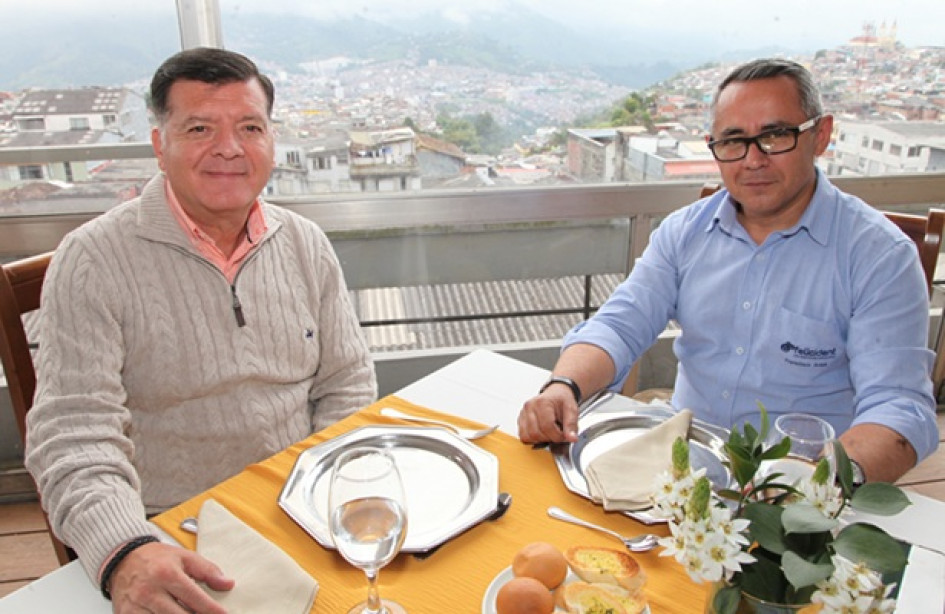 Fotos | Argemiro Idárraga | LA PATRIA Jhon Jairo  Gómez Valencia y Francisco Arias Valencia.