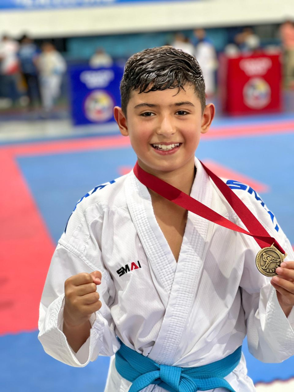 Foto | LA PATRIA El karateka manizaleño Martín Alzate