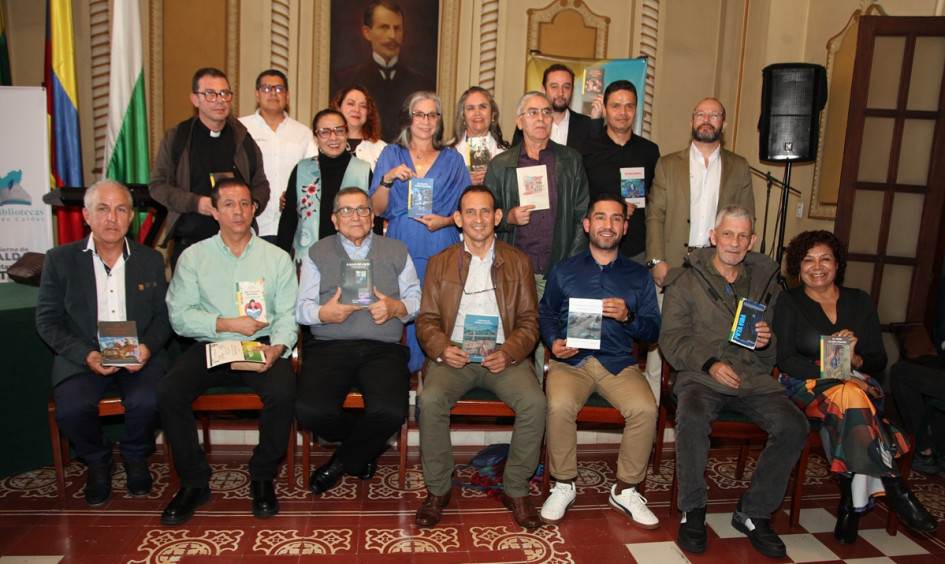 Mauricio Lazo, María Gemma Salazar, Flobert Zapata, Wilson Rivera, Uriel Giraldo, Edwin Hesse, Liliana Hurtado, Gloria Socorro Valencia, James Gómez, Carlos Arturo Valencia, Luis Fernando Toro y Óscar Iván Acosta, escritores.
