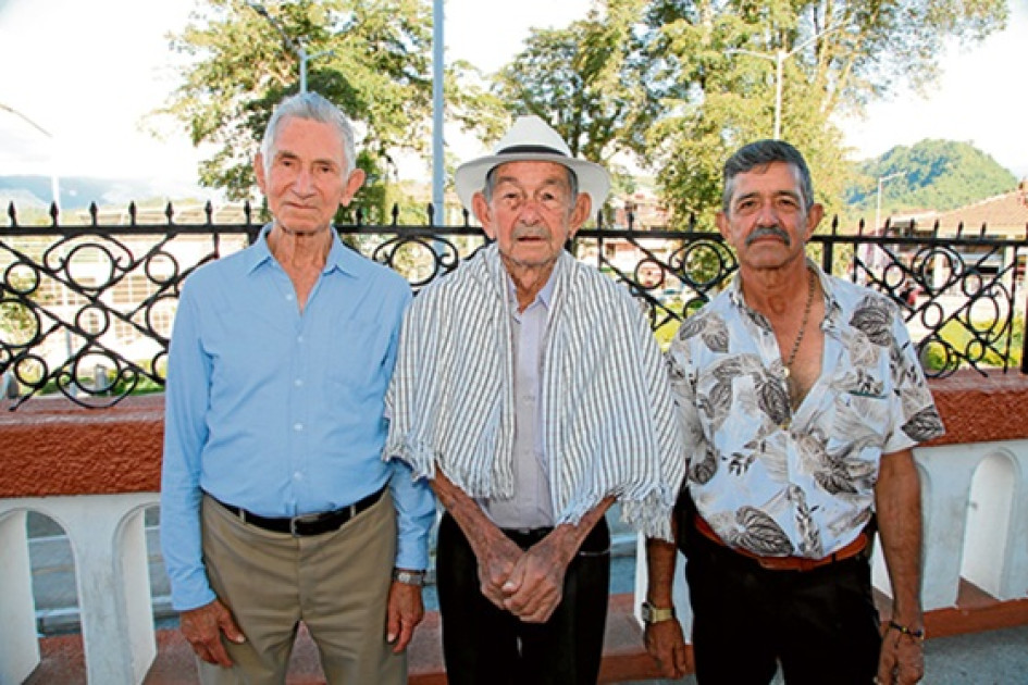 Foto | Argemiro Idárraga | LA PATRIA José Javier Salazar López, Miguel Ángel Martínez Osorio y José Guillermo Martínez Cárdenas.
