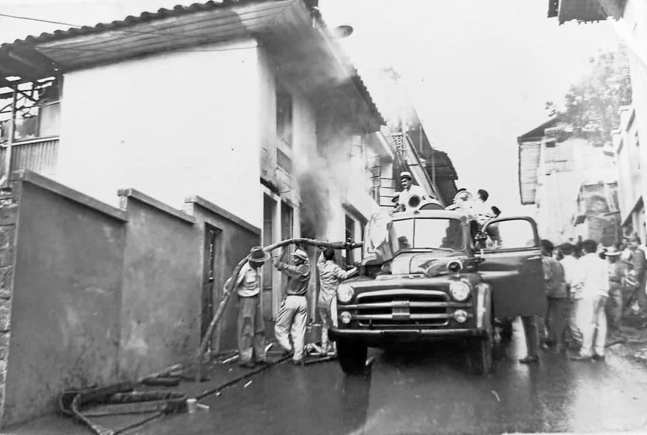 Desde sus inicios el Cuerpo de Bomberos ha servido a los ansermeños. 