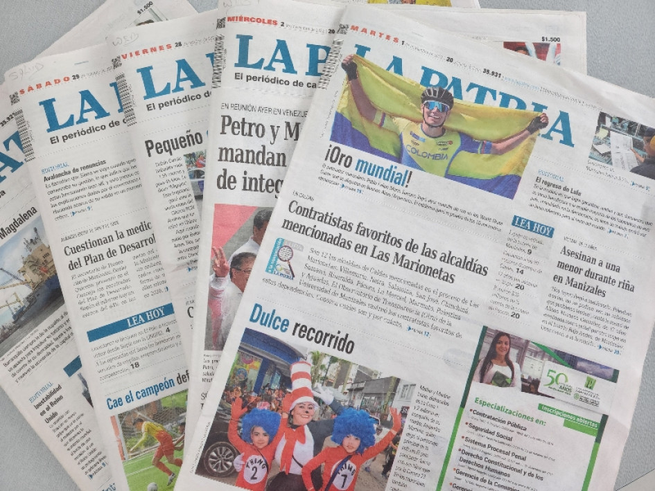 LA PATRIA es líder entre los medios de comunicación más consultados en Caldas