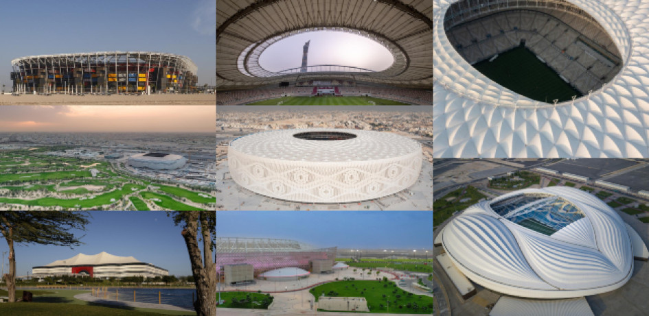 Estos son los estadios para el Mundial de Catar 2022