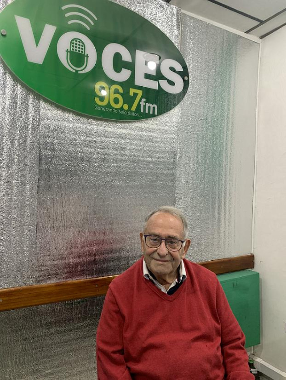 El español Manuel Gómez visitó Manzanares porque es oriundo de un pueblo del mismo nombre en el país europeo. Habla de un hermanamiento entre las dos poblaciones.