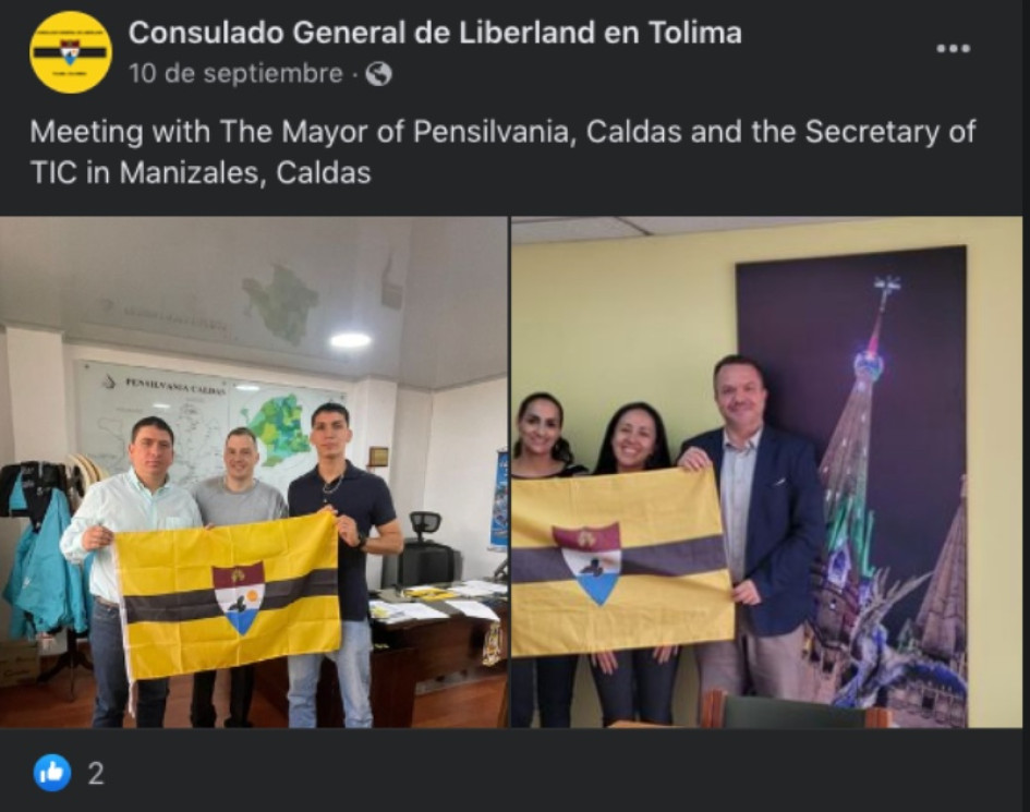 ¿Quién es Randy Thompson, el representante de Liberland en Colombia?