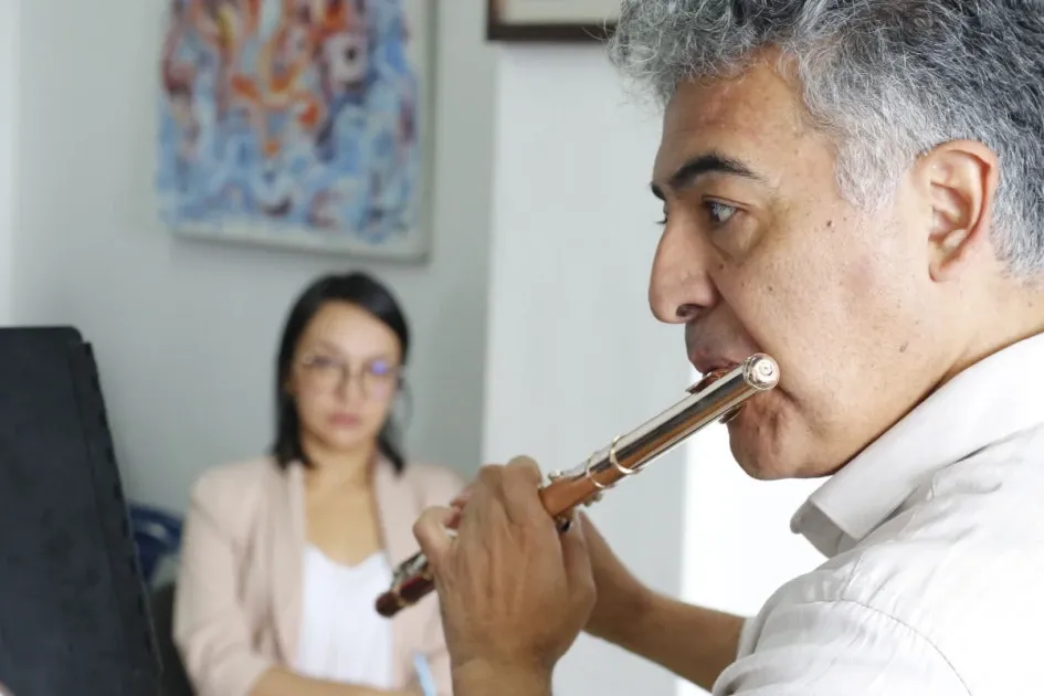 Miguel Ángel Villanueva Rangel, flautista