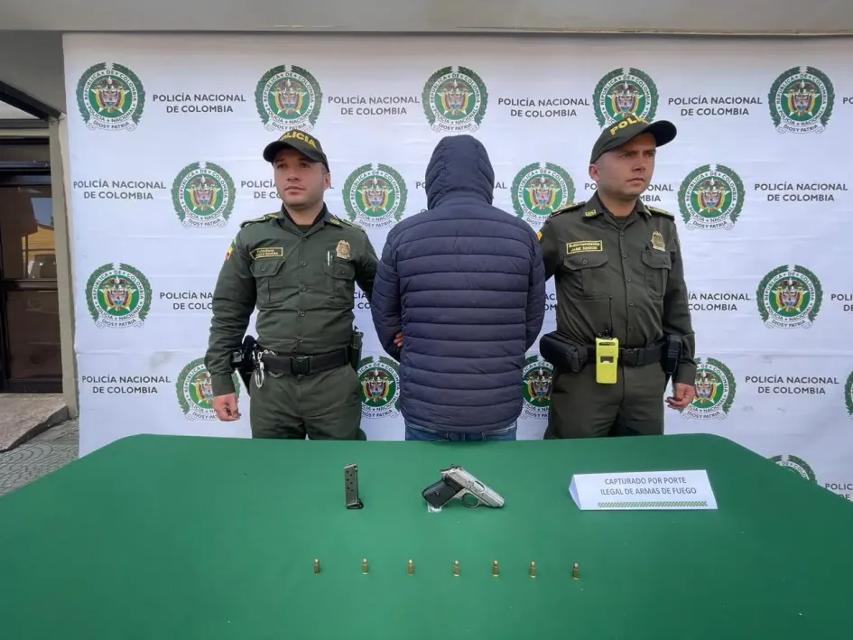 Hombre capturado por la Policía en Manizales por soborno