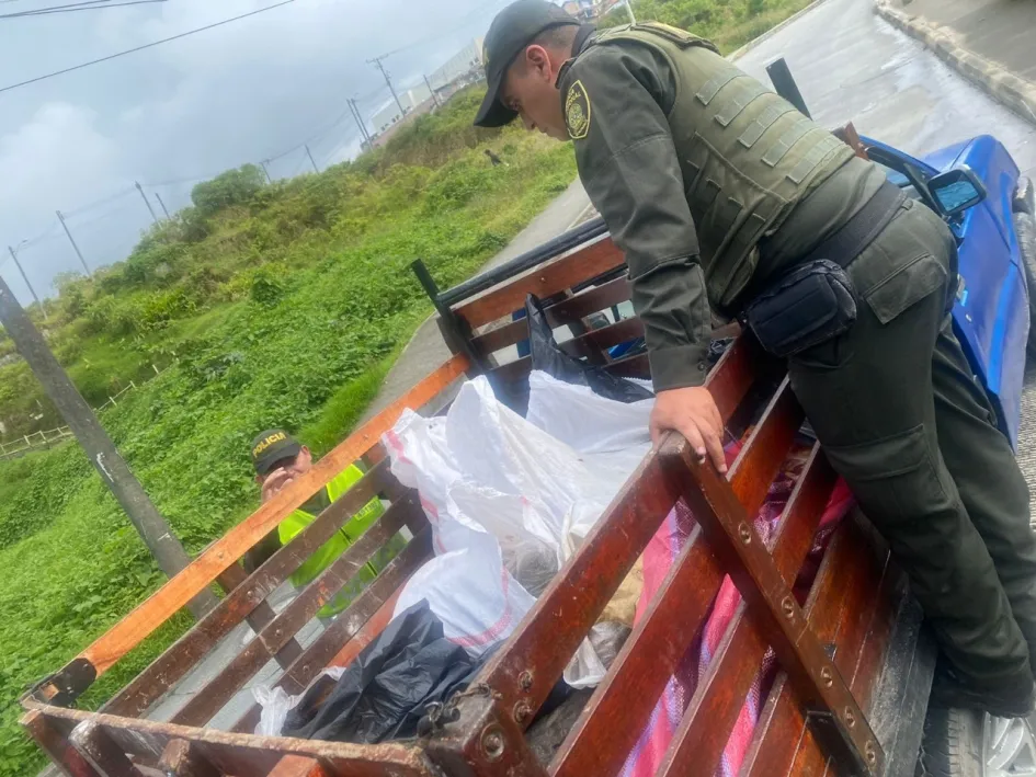 Incautan 220 kilos de carne que eran transportados sin permiso sanitario