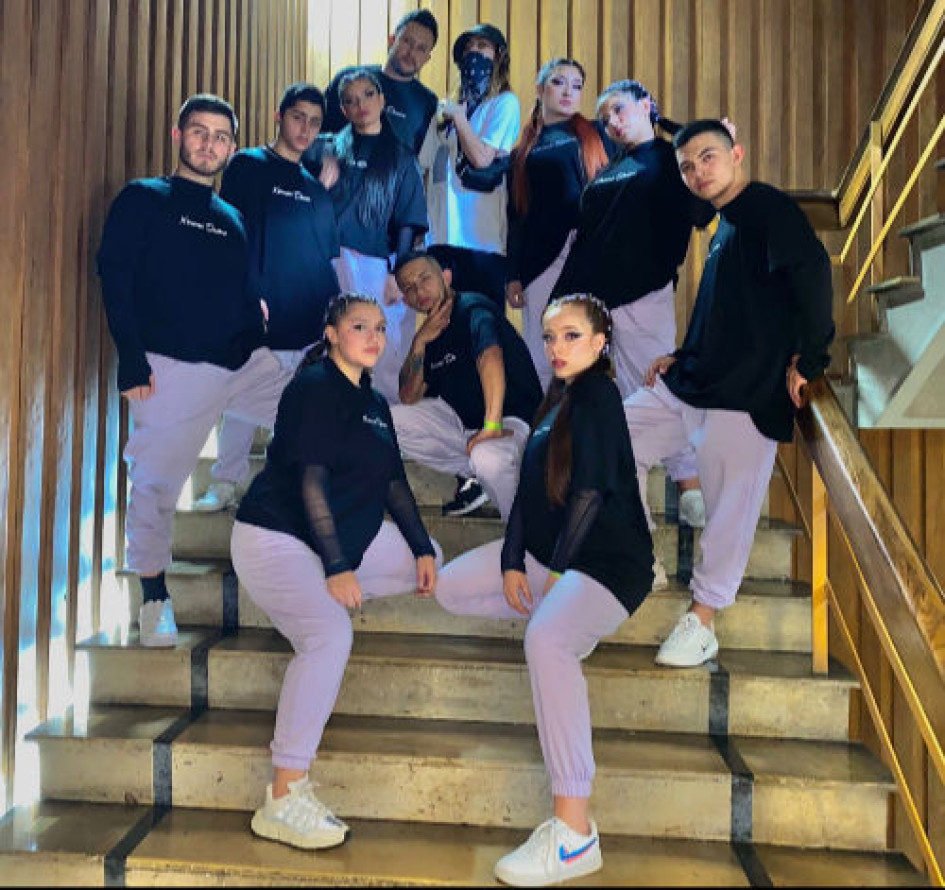 grupo de danza urbana de la Comuna Ciudadela del Norte