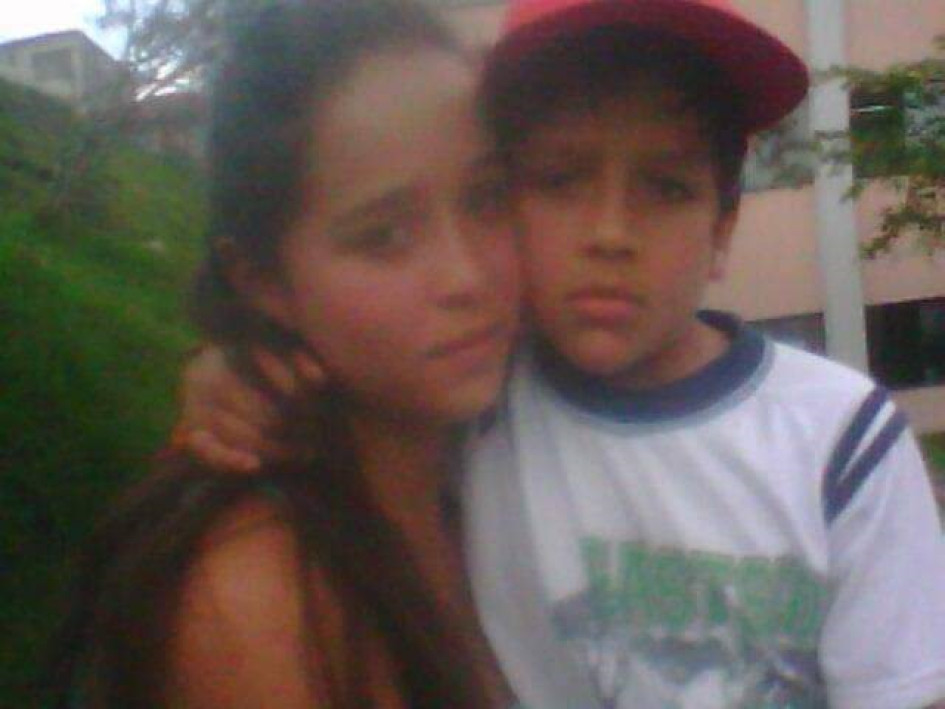 Esta foto es de los últimos recuerdos que tiene Luisa con su hermano Carlos Mario.