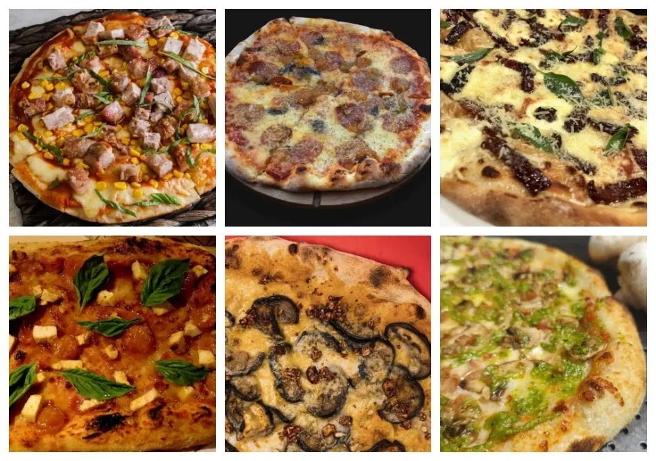 Porkos, Vita - Pizza y Gelato, Adictta, Vivarium Yard, Pizza Lab y Brasaos Pizza Gourmet son los restaurantes participantes en el evento.