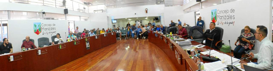 Hoy, a las 8:00 a.m., el Concejo de Manizales clausura el cuarto y último periodo de sesiones extraordinarias en las que aprobaron proyectos como este.