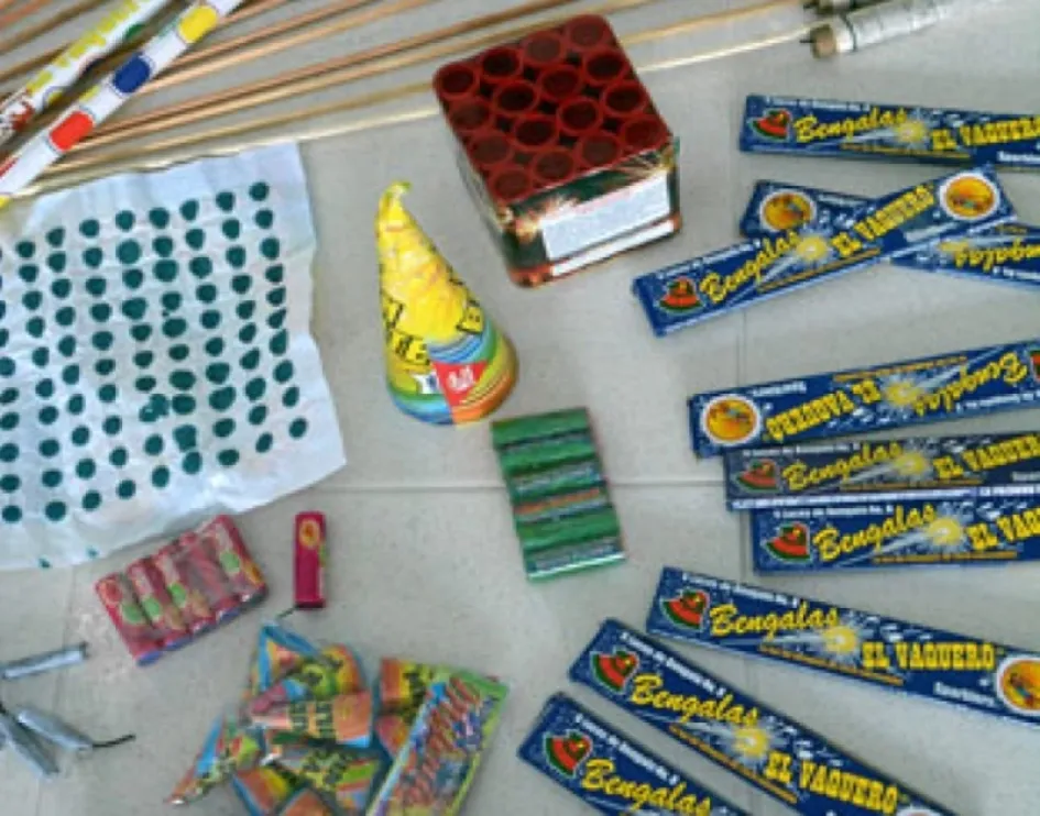 Un menor pone a Salamina en la lista de quemados