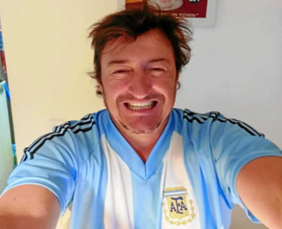 Claudio Fermín Otano luce la camiseta de su selección y asegura que irán por una tercera Copa.