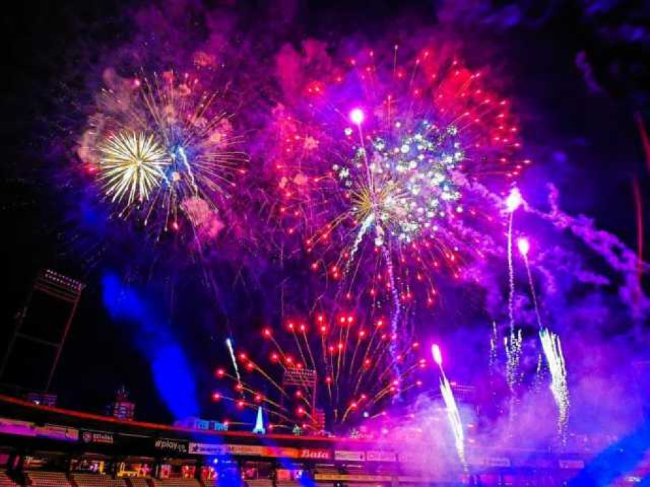 juegos pirotécnicos Feria de Manizales