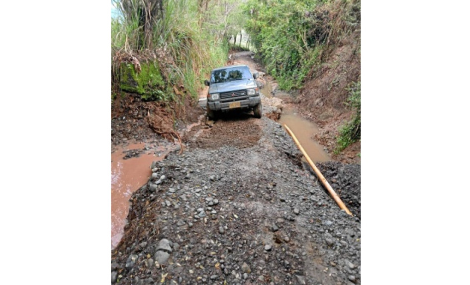 La Secretaría de Infraestructura de Caldas arreglará la carretera entre Mateguadua y Río Pozo, en Pácora.