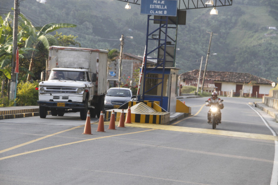 FOTO | LA PATRIA | MANIZALES  Peaje La Estrella.