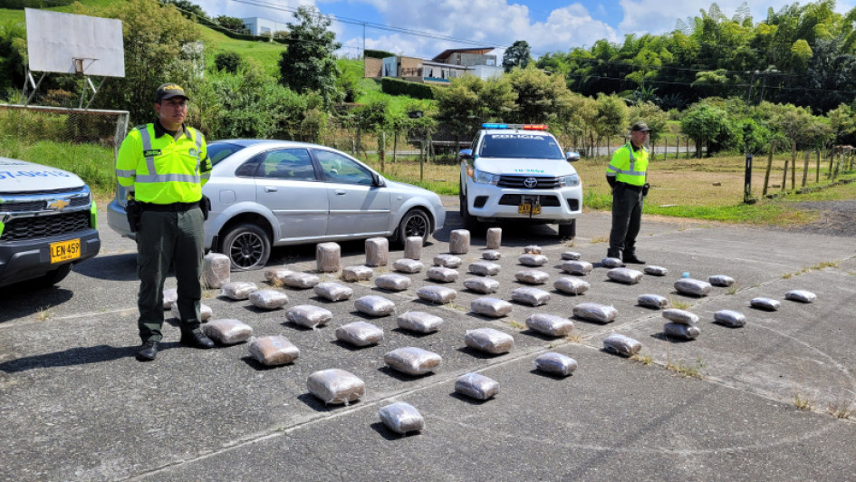 La droga incautada está avaluada en $160 millones.