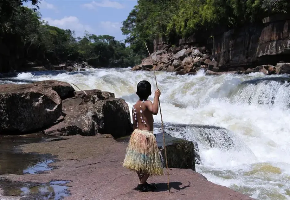 El río Igara-Paraná, en La Chorrera (Colombia). 