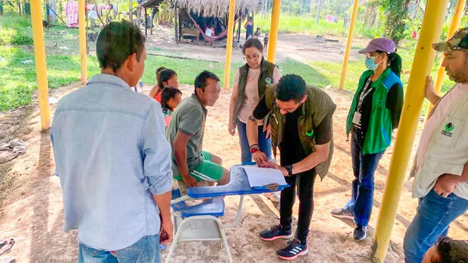 Visita de la comisión especial a Guaviare. 